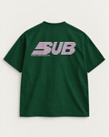 SUB Oversized Unisex Lifting Tee - Green