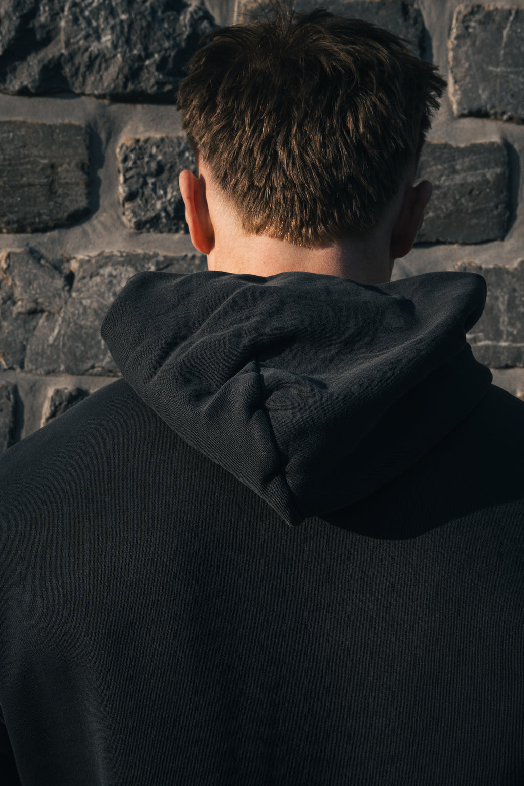 Men’s Faded Charcoal Hood