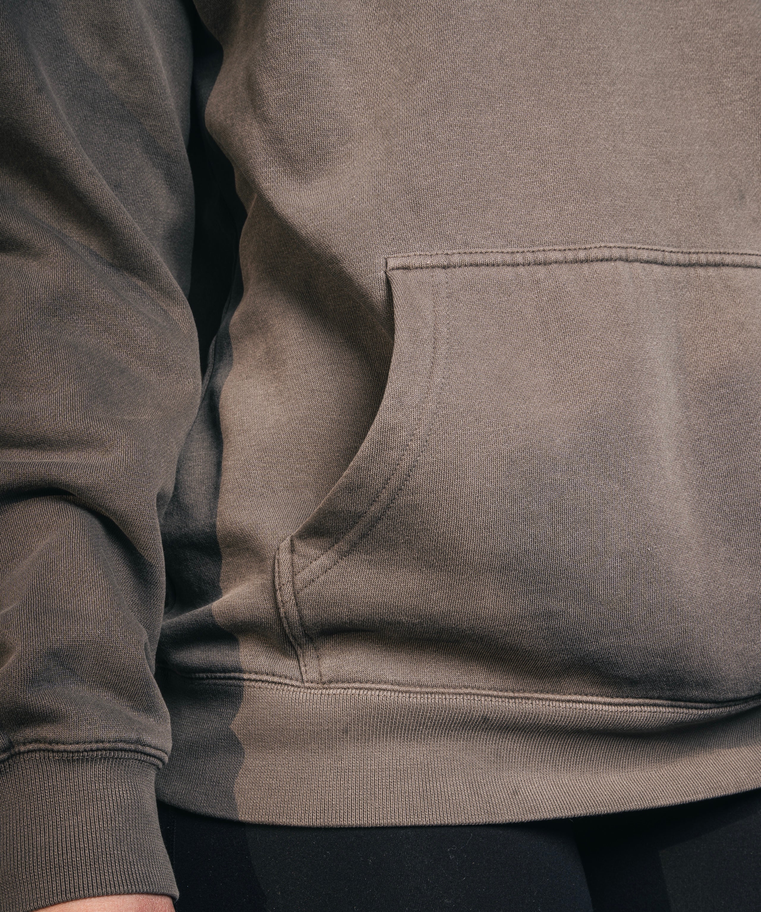 Men’s Faded Light Grey Hood