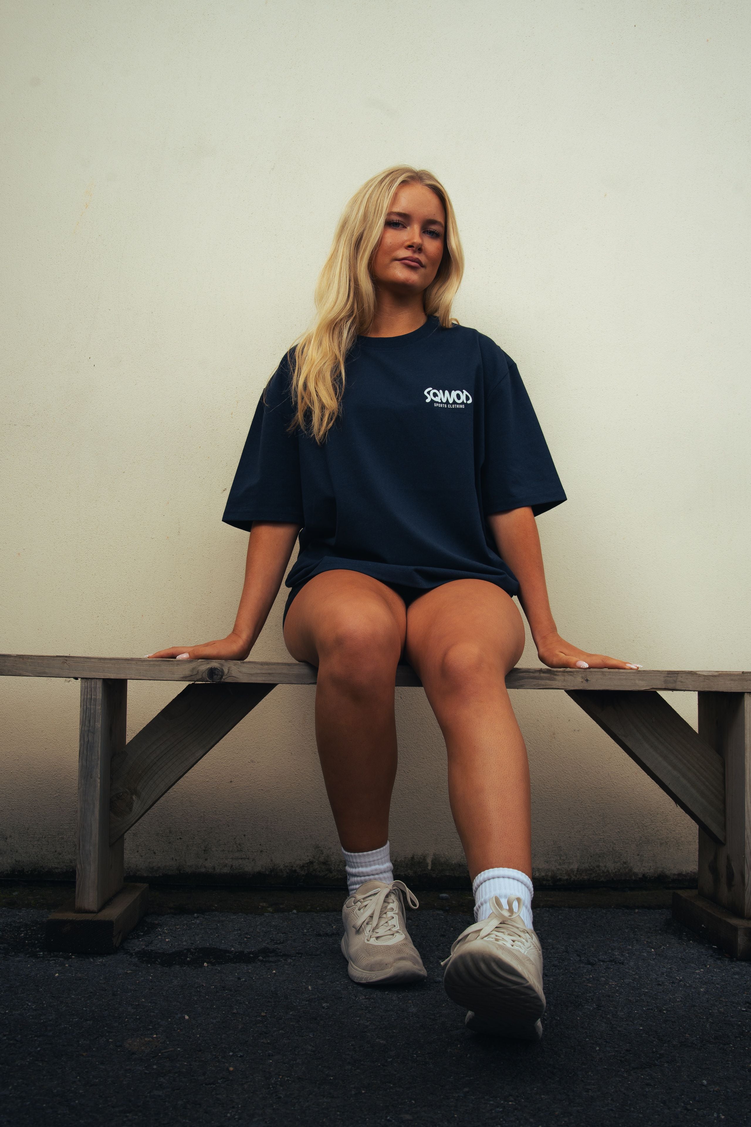 sqWOD Print Oversized Tee